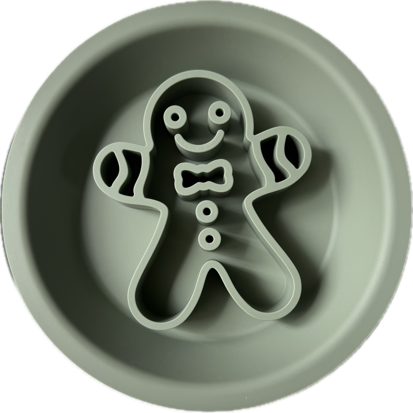 Gingerbread Man Dual Slowfeeder/ Lickmat