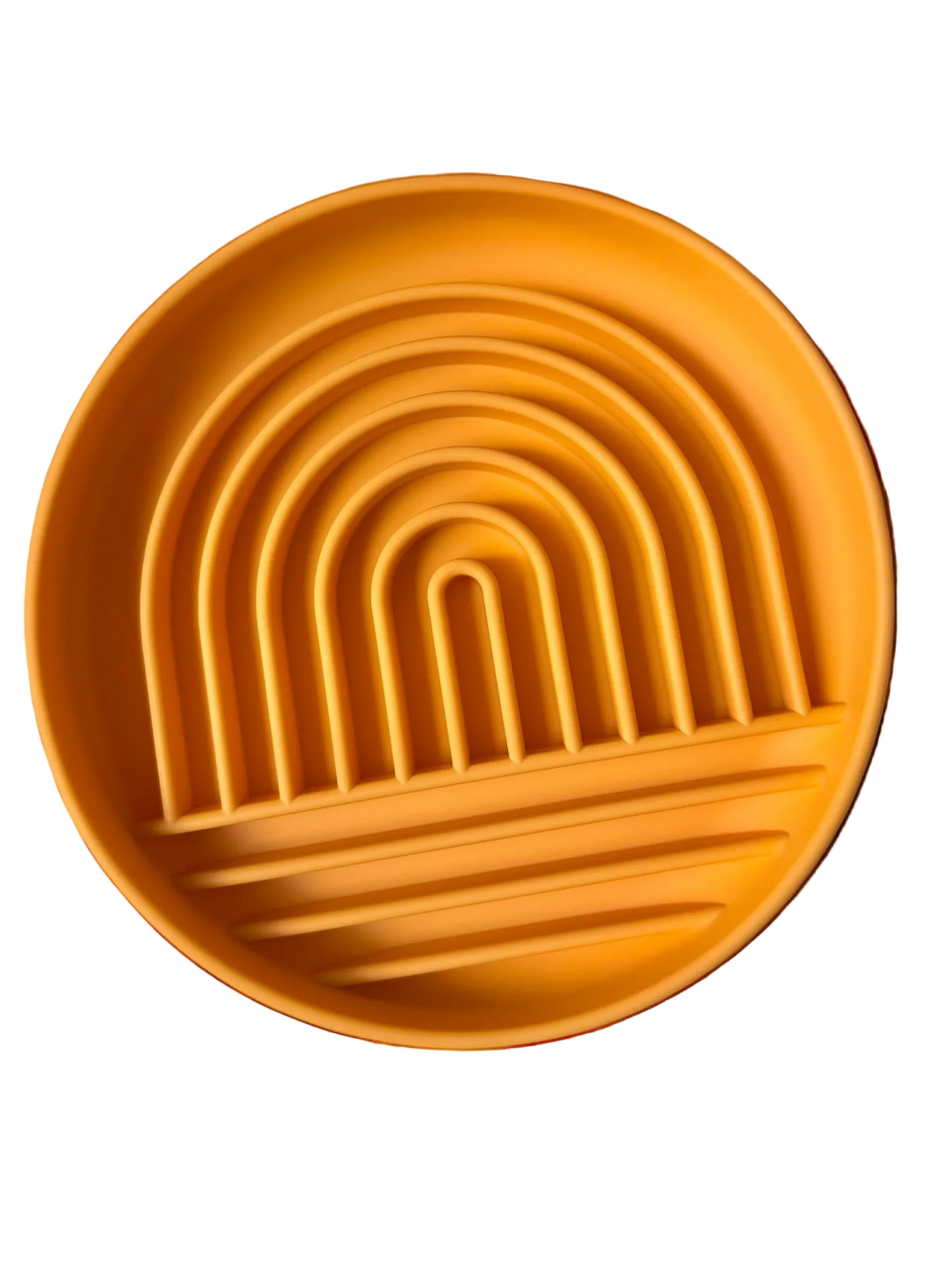 Rainbow Pattern Silicone Slowfeeder