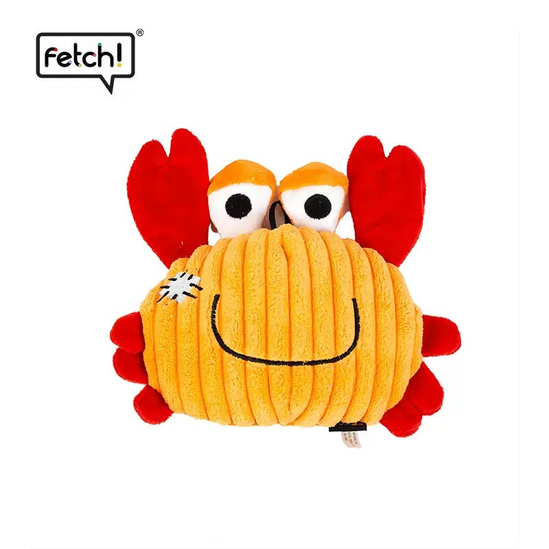 Fetch Crab Squeaky Toy