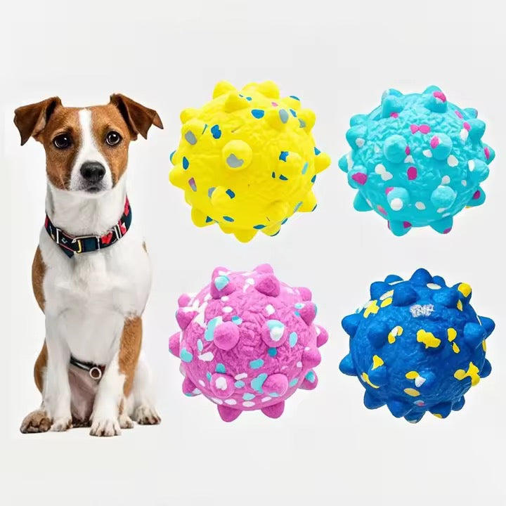 Bite Resistant Spike Ball