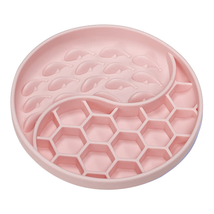 Dual Texture S shape Silicone Slow feeder Lickmat