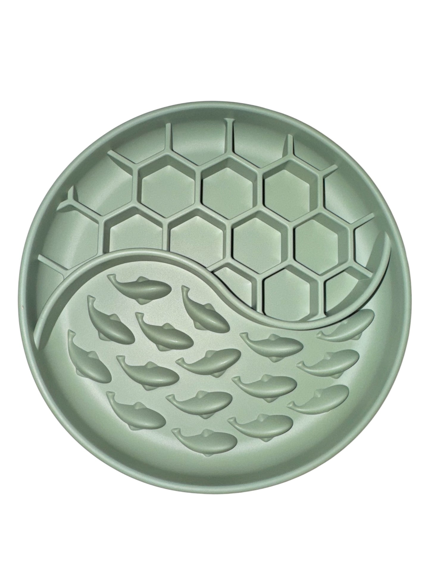 Dual Texture S shape Silicone Slow feeder Lickmat