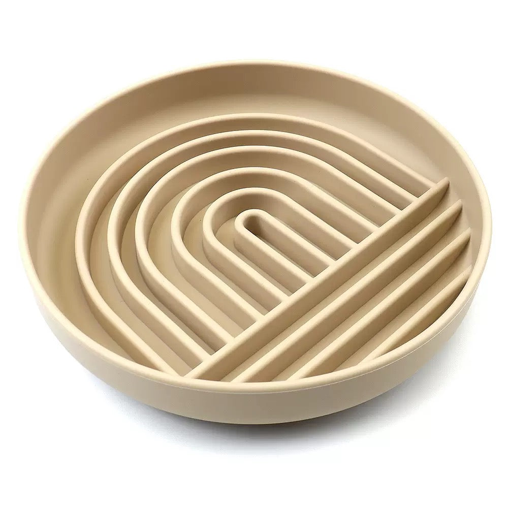 Rainbow Pattern Silicone Slowfeeder