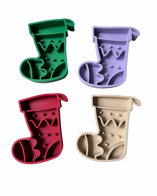 Holly Jolly Stockings Slowfeeder/ Lickmat Collection