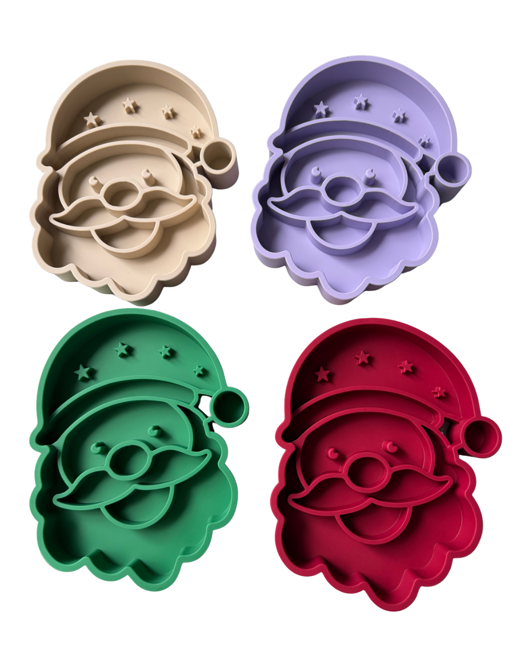 Holly Jolly Santa Claus Slowfeeder / Lickmat Collection