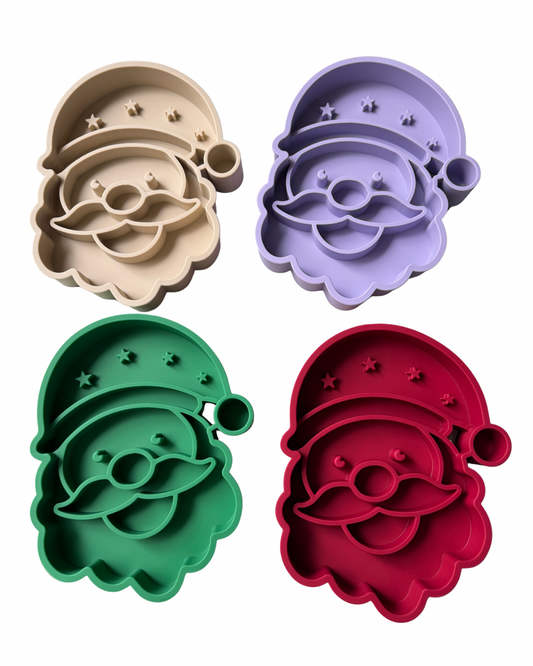 Holly Jolly Santa Claus Slowfeeder / Lickmat Collection