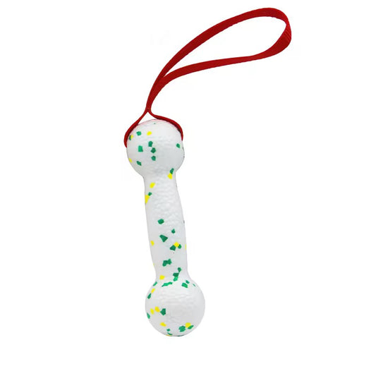 Bite resistant durable Dumb bell for tugging