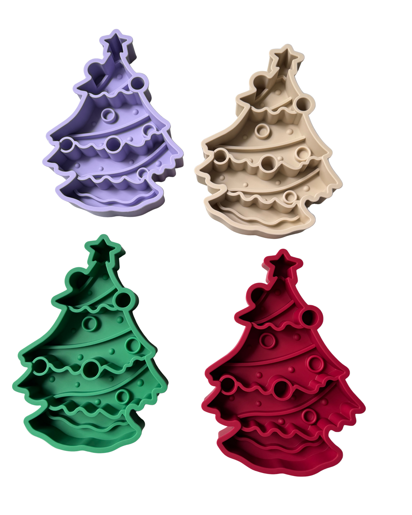Holly Jolly Christmas Tree Slowfeeder/ Lickmat Collection