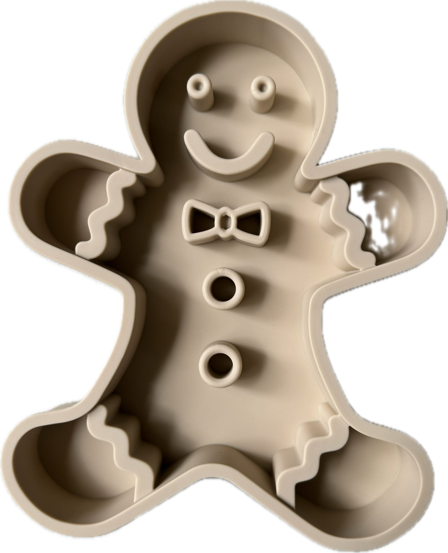 Holly Jolly Gingerbread Man Slowfeeder/ Lickmat Collection