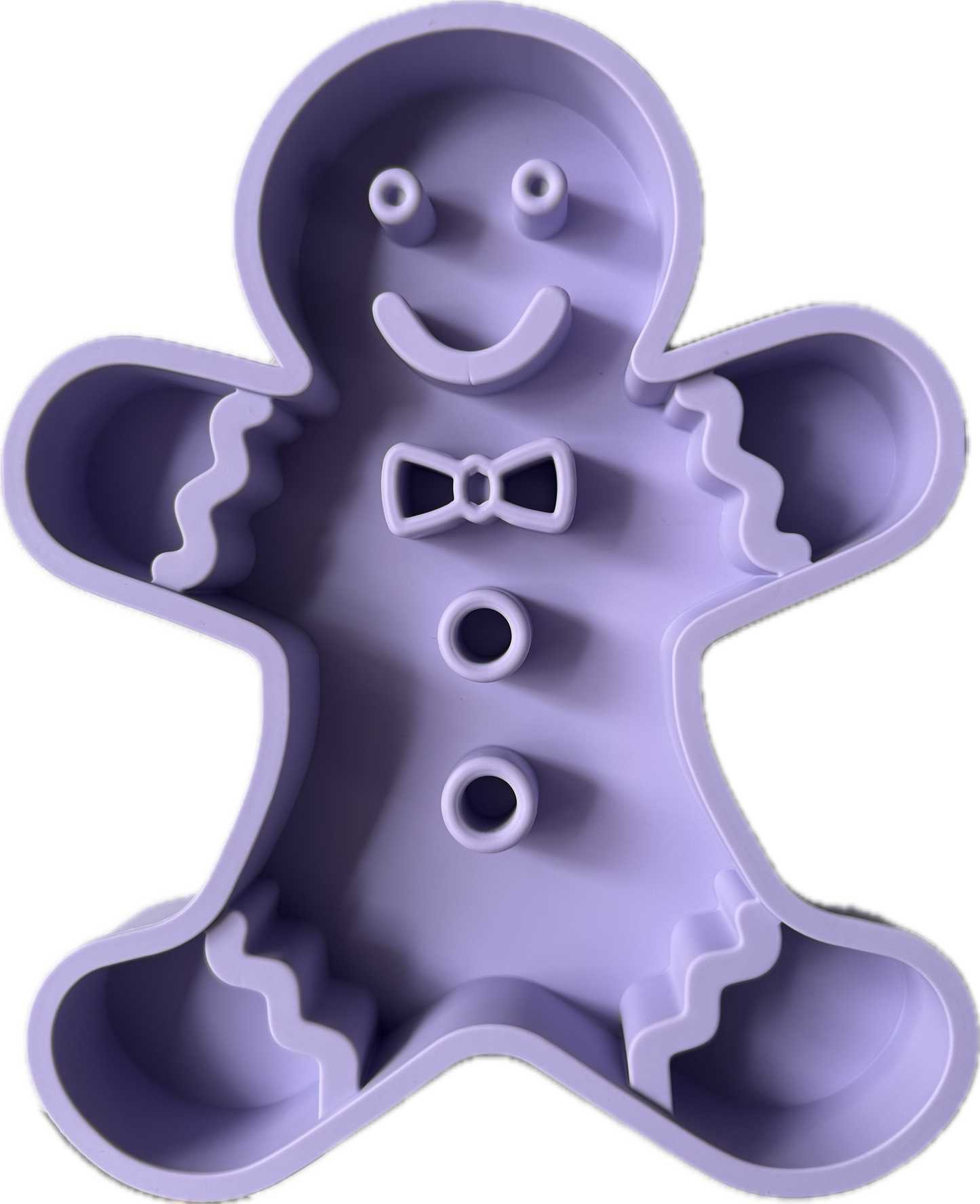 Holly Jolly Gingerbread Man Slowfeeder/ Lickmat Collection