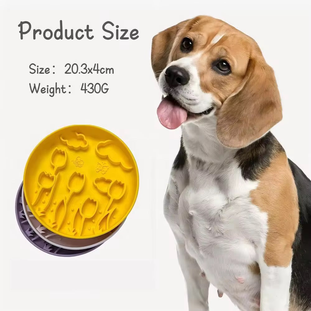 Tulip Garden Silicone Slow feeder