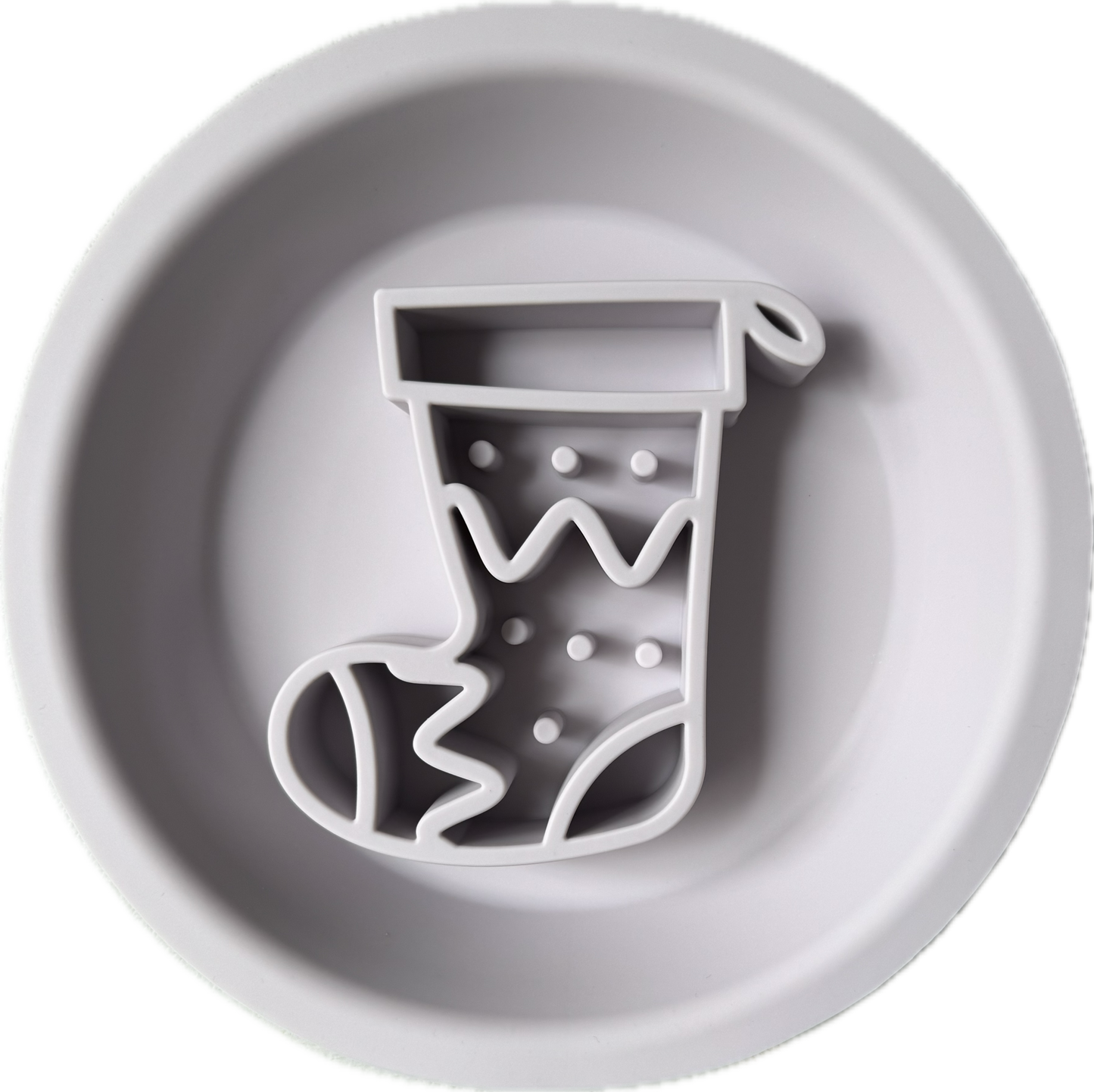 Christmas Stocking Dual Slowfeeder/ Lickmat