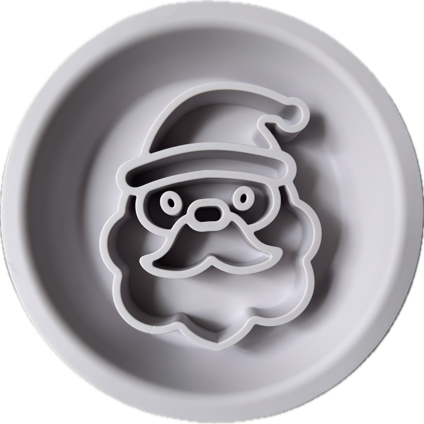 Santa Clause Dual Slowfeeder/ Lickmat