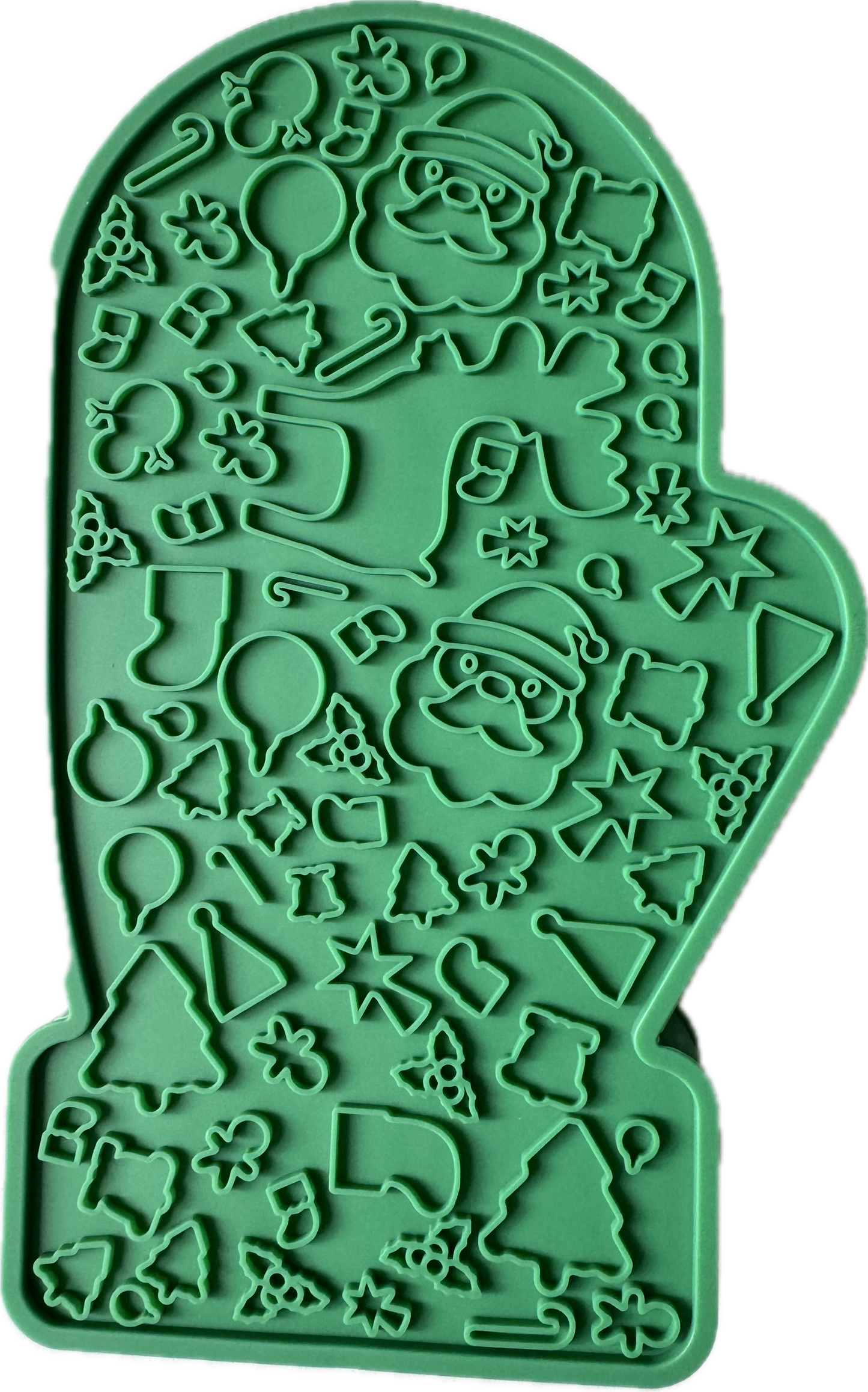 Holly Jolly Christmas Mitten Slowfeeder/ Lickmat Collection