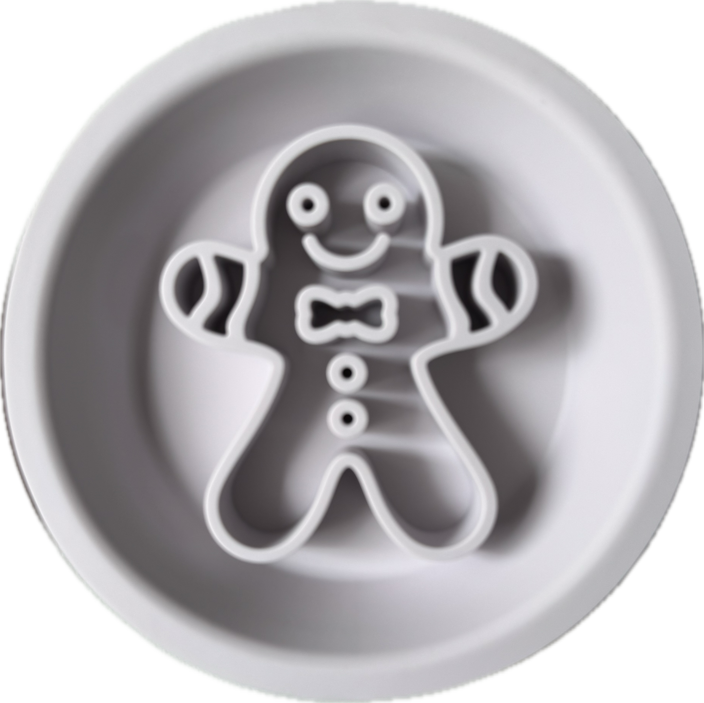 Gingerbread Man Dual Slowfeeder/ Lickmat