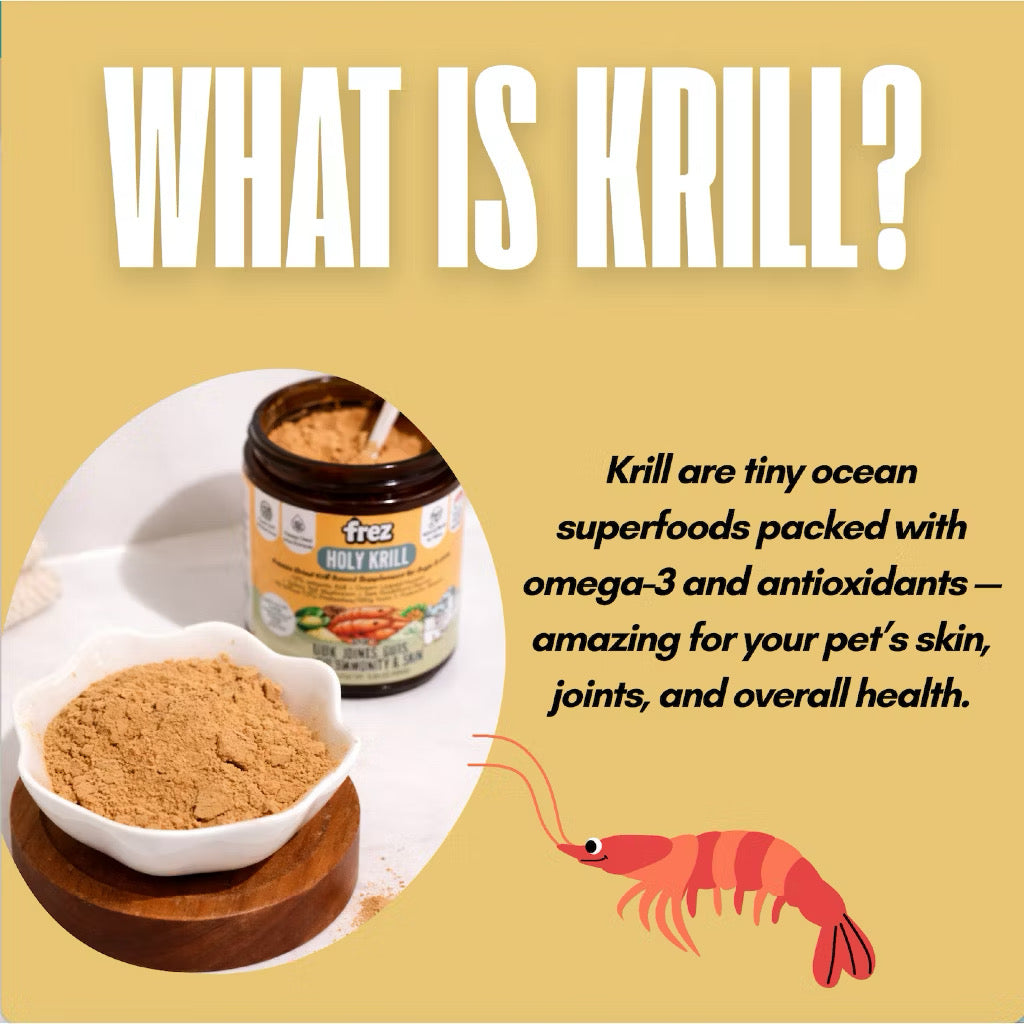 Frez Holy Krill 6 in 1 Dogs and Cats Supplement