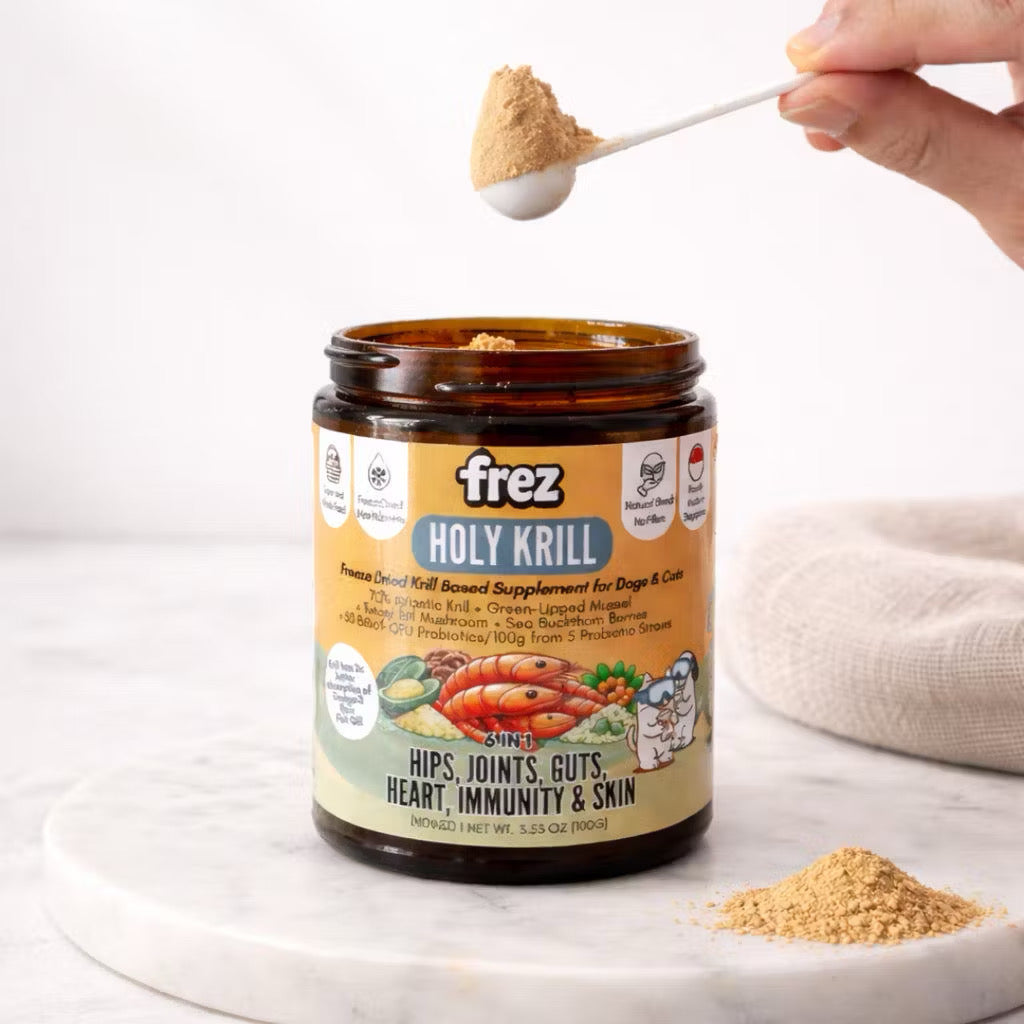 Frez Holy Krill 6 in 1 Dogs and Cats Supplement