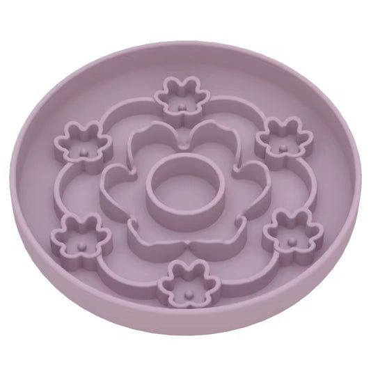 Spring Flower Silicone Slow Feeder