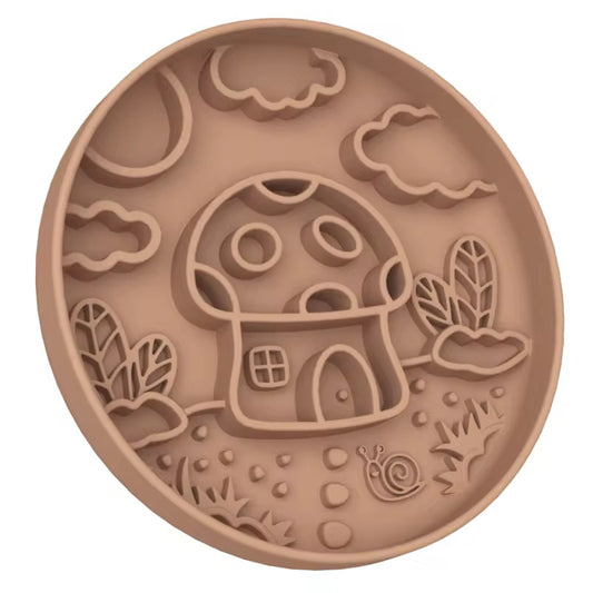 Mushroom Silicone Slow Feeder