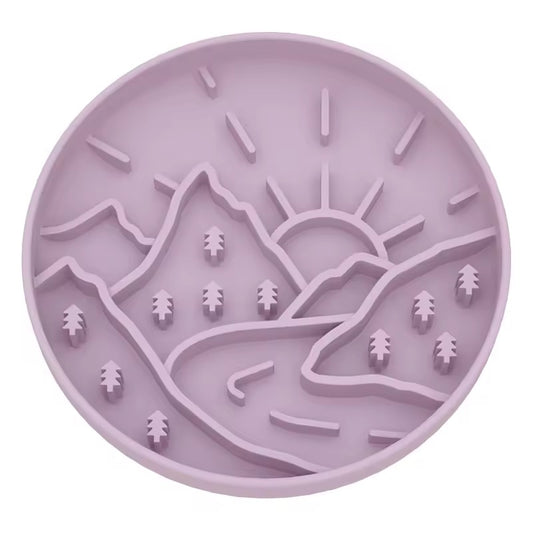 Mountain Silicone Slow Feeder