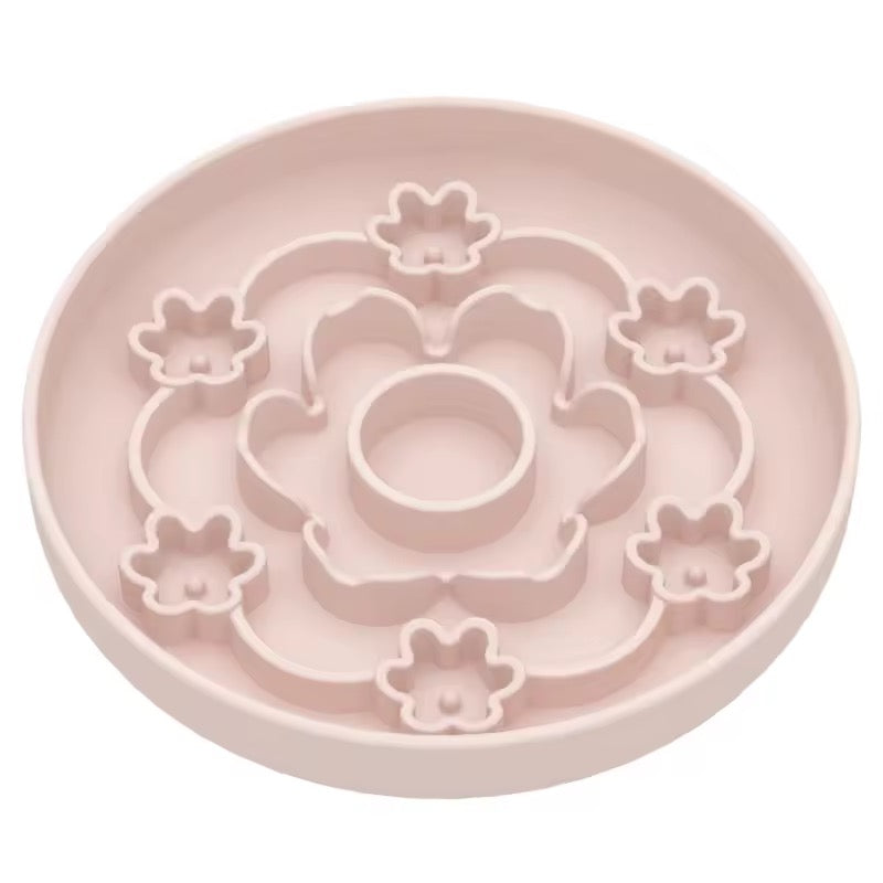 Spring Flower Silicone Slow Feeder