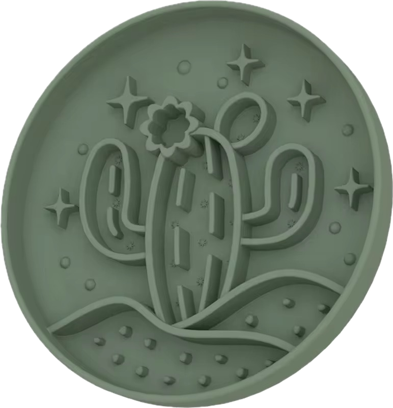 Cactus Silicone Slow Feeder