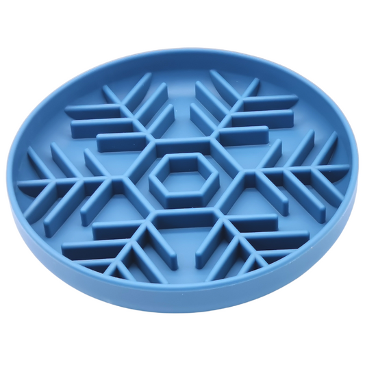 Snowflakes Silicone Slow Feeder