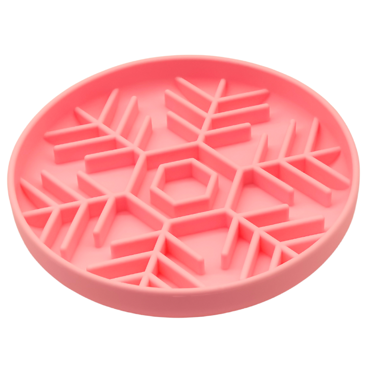 Snowflakes Silicone Slow Feeder