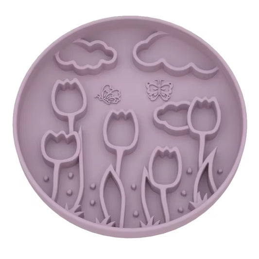 Tulip Garden Silicone Slow feeder