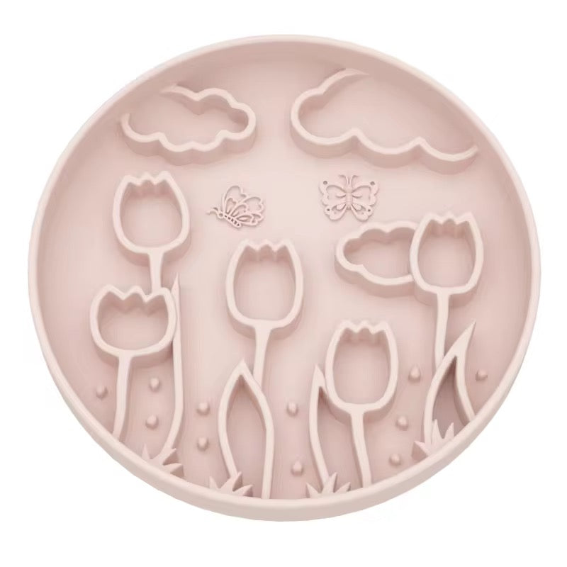 Tulip Garden Silicone Slow feeder