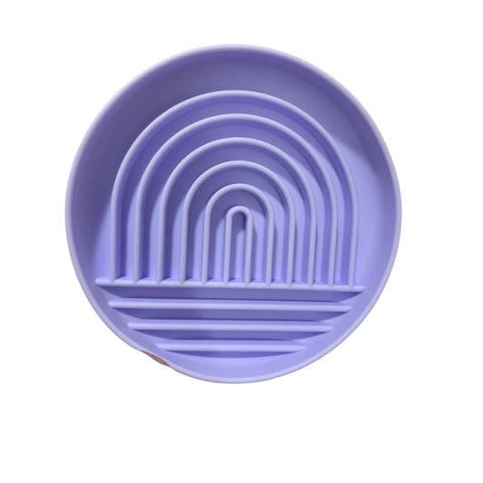Rainbow Pattern Silicone Slowfeeder