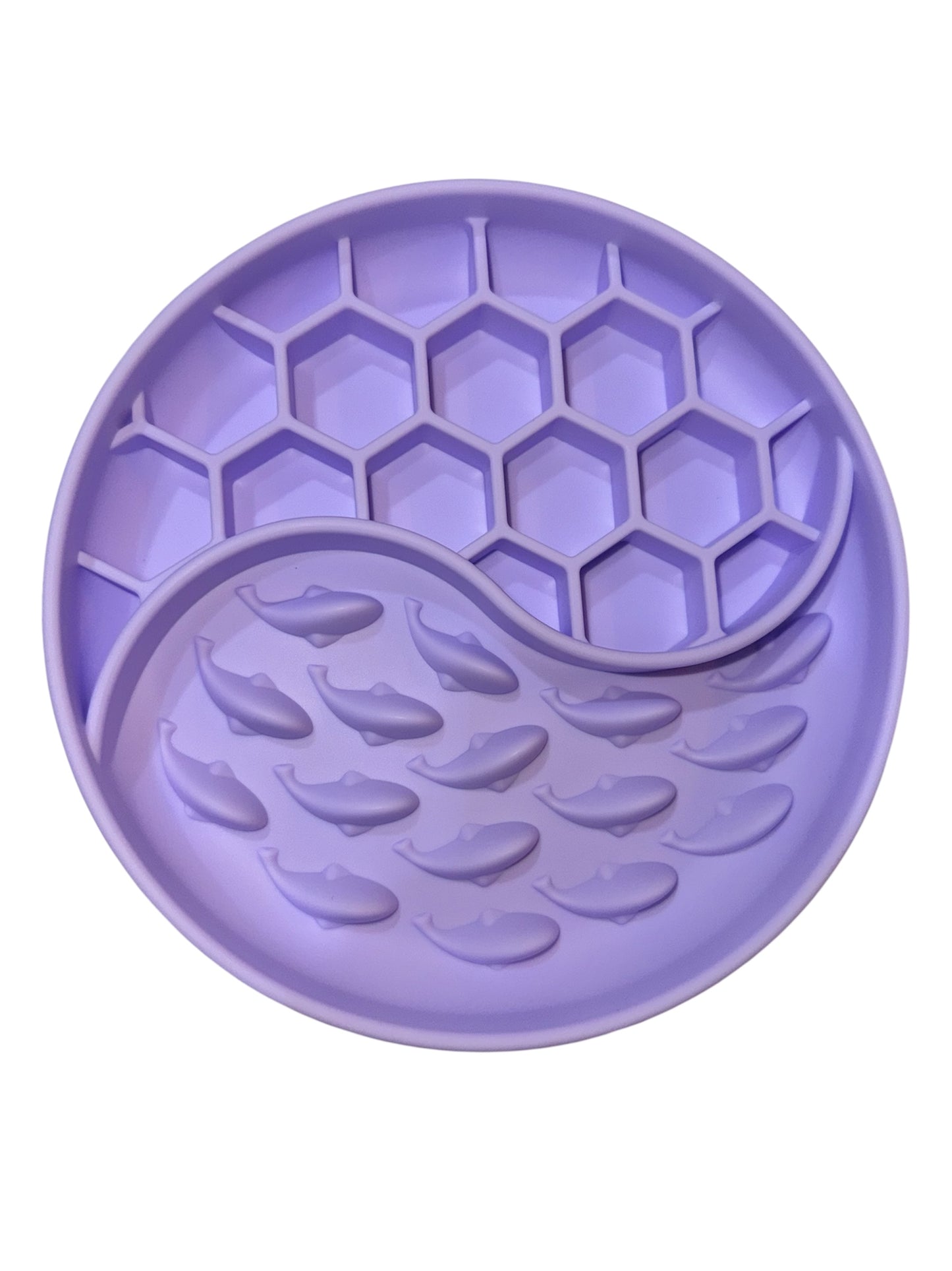 Dual Texture S shape Silicone Slow feeder Lickmat