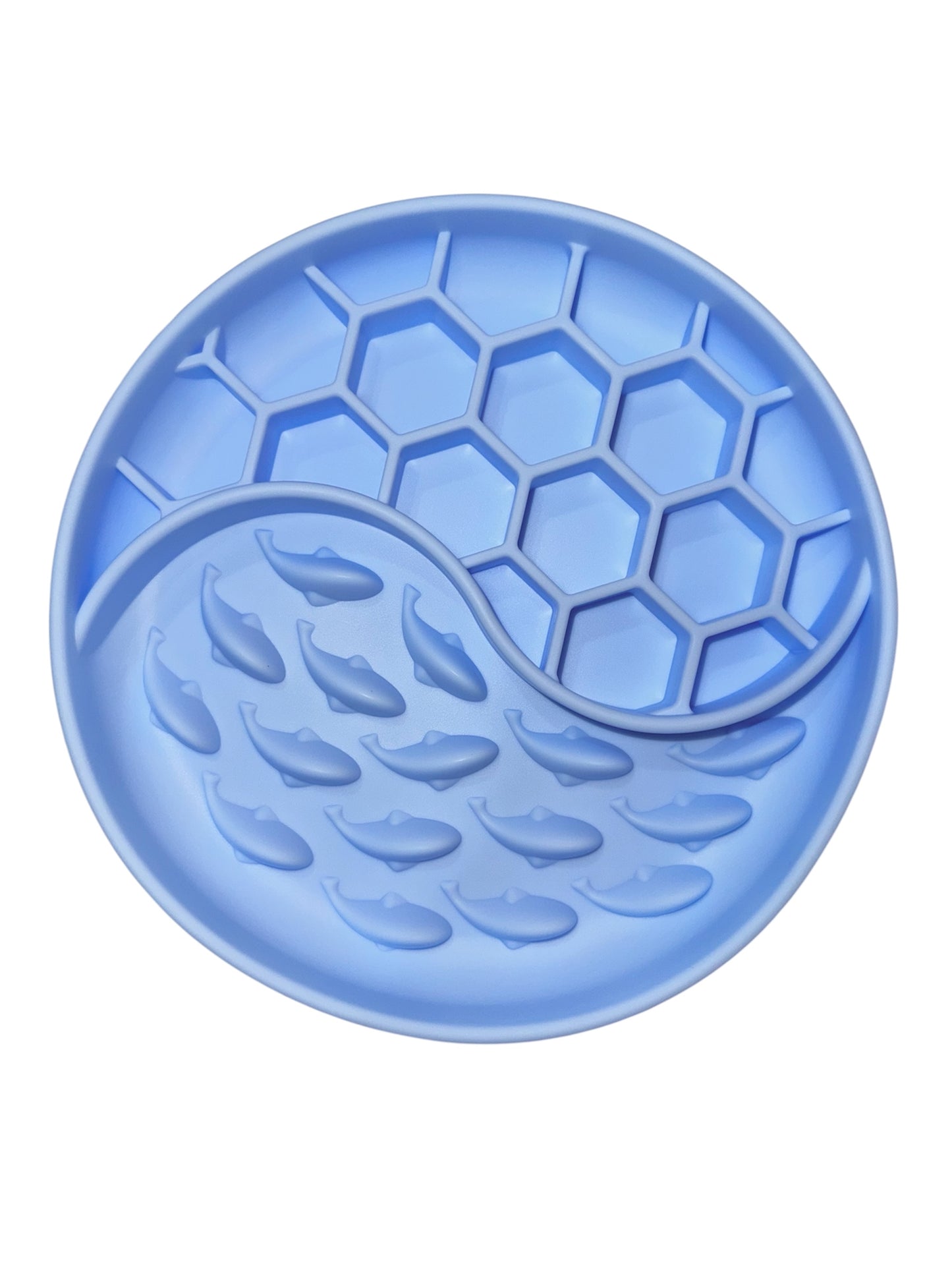 Dual Texture S shape Silicone Slow feeder Lickmat